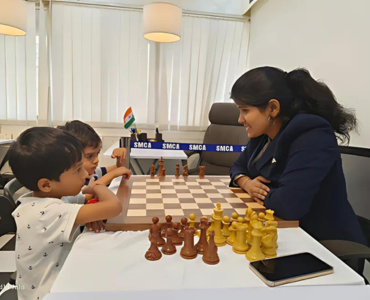 SMCA Chess School Coach Radhika